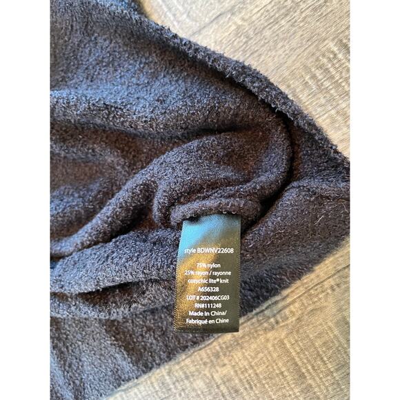 Barefoot Dreams Women's CozyChic Lite Pullover w/ Straight Leg Pant Set, Blk, XS - Picture 8 of 14